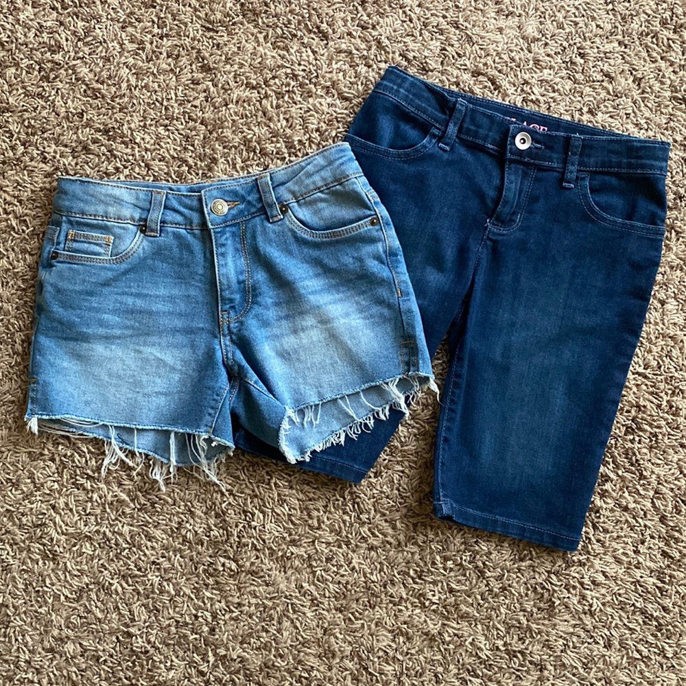 NWOT Girl’s Hudson & Children’s Place Denim Shorts bundle